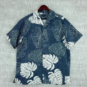 Tropical Storm Mens Size M short sleeve hawaiian button down shirt 0994